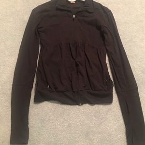 Lucy black zip up!